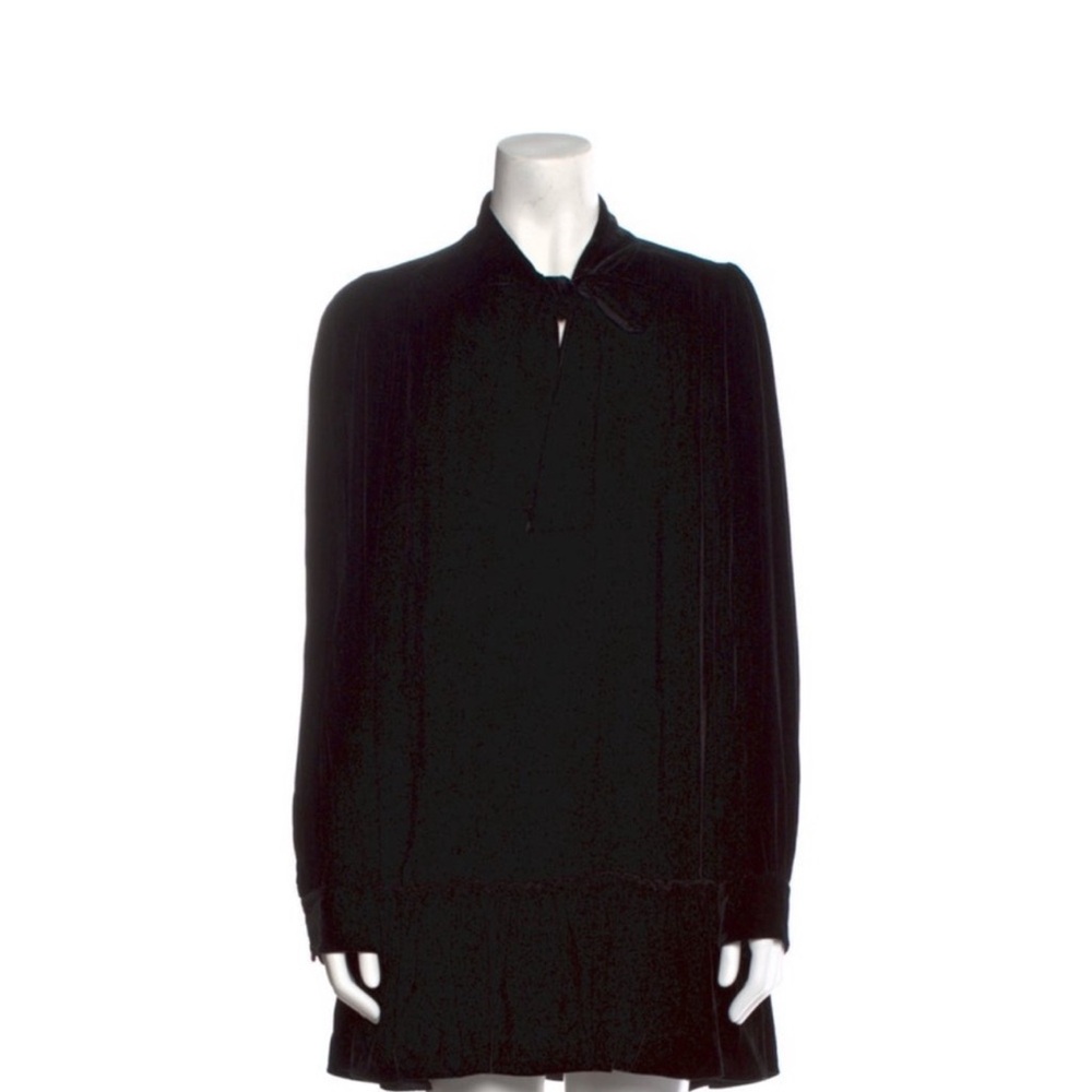 Kate Spade Elegant Black Velvet Dress - Picture 2 of 4